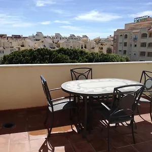 Apartamento ático Con Solárium Wifi Y Piscina, Roquetas de Mar